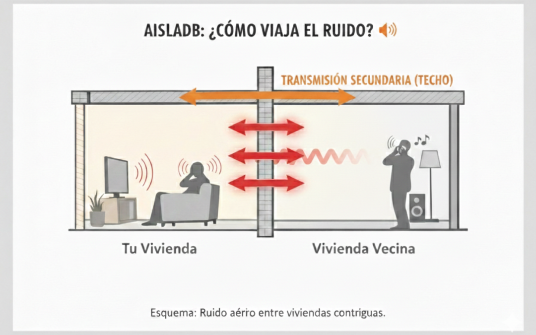 Aislamiento acústico de una pared: lo que conviene saber antes de empezar